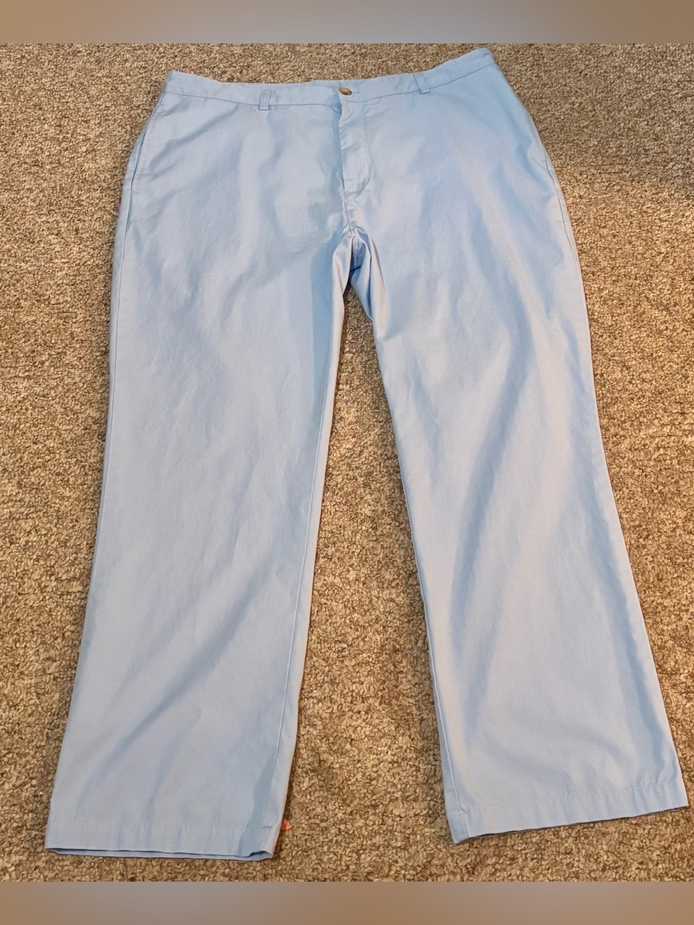 Vineyard Vines Club Pants Men’s 40x32 Light Blue 100% Cotton Preppy Chinos